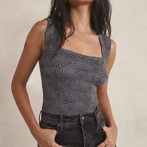 Free People | Love Letter Cami Stretch Top in Black in‎ size XS/S